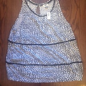 OLD NAVY women’s tank top (navy blue/white)